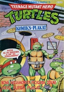 Teenage Mutant Hero Turtles Komiks-Plakat #01