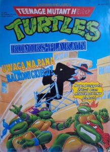 Teenage Mutant Hero Turtles Komiks-Plakat #03