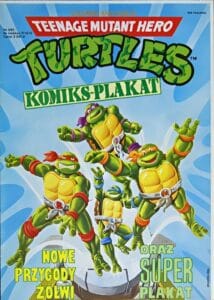 Teenage Mutant Hero Turtles Komiks-Plakat #04