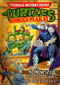 Teenage Mutant Hero Turtles Komiks-Plakat #8