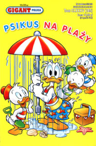 Gigant Poleca #185 (8/2015): Psikus na plaży