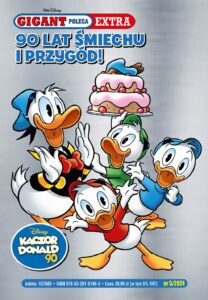 Gigant Poleca Extra #23 (5/2024): 90 lat śmiechu i przygód! Gigant Poleca Extra #23 (5/2024): 90 lat śmiechu i przygód!