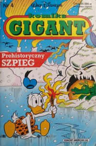 Komiks Gigant #04 (2/1993): Prehistoryczny szpieg