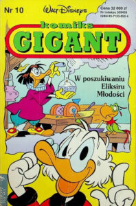 Komiks Gigant #10 (2/1994): W poszukiwaniu Eliksiru Młodości