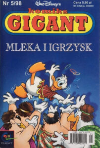 Komiks Gigant #21 (5/1998): Mleka i igrzysk