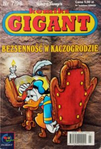Komiks Gigant #23 (7/1998): Bezsenność w Kaczogrodzie