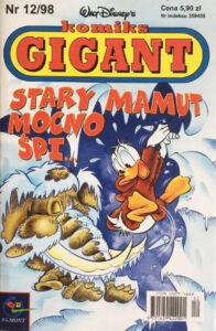 Komiks Gigant #28 (12/1998): Stary mamut mocno śpi
