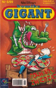 Komiks Gigant #34 (6/1999): Folwark zwierząt