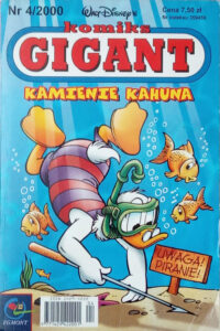 Komiks Gigant #44 (4/2000): Kamienie kahuna