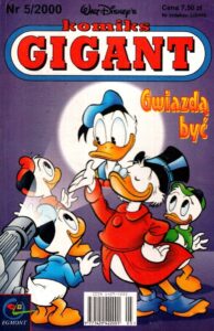 Komiks Gigant #45 (5/2000): Gwiazdą być