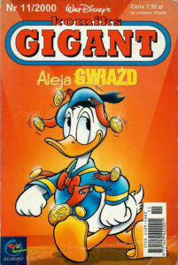 Komiks Gigant #51 (11/2000): Aleja gwiazd