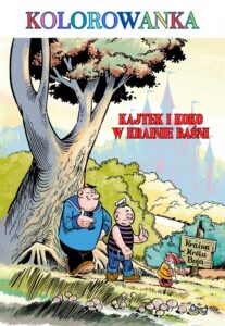 Kajtek i Koko w krainie baśni. Kolorowanka