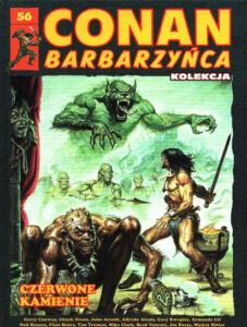Conan Barbarzyńca #56: Czerwone kamienie