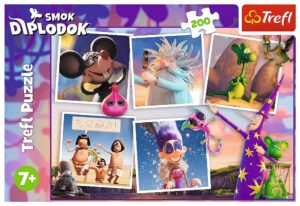 Przygody Smoka Diplodoka. Puzzle 200