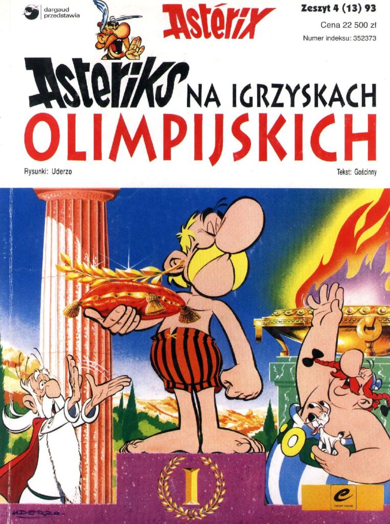 Asteriks 12 na igrzyskach olimpijskich wyd1