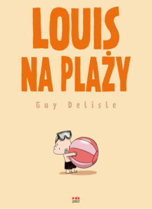 Louis na plaży