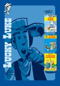 Lucky Luke: W górę Missisipi / Na tropie Daltonów / W cieniu wież