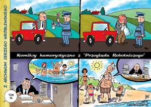 Z archiwum Jerzego Wróblewskiego #18: Komiksy humorystyczne z „Przeglądu Robotniczego”