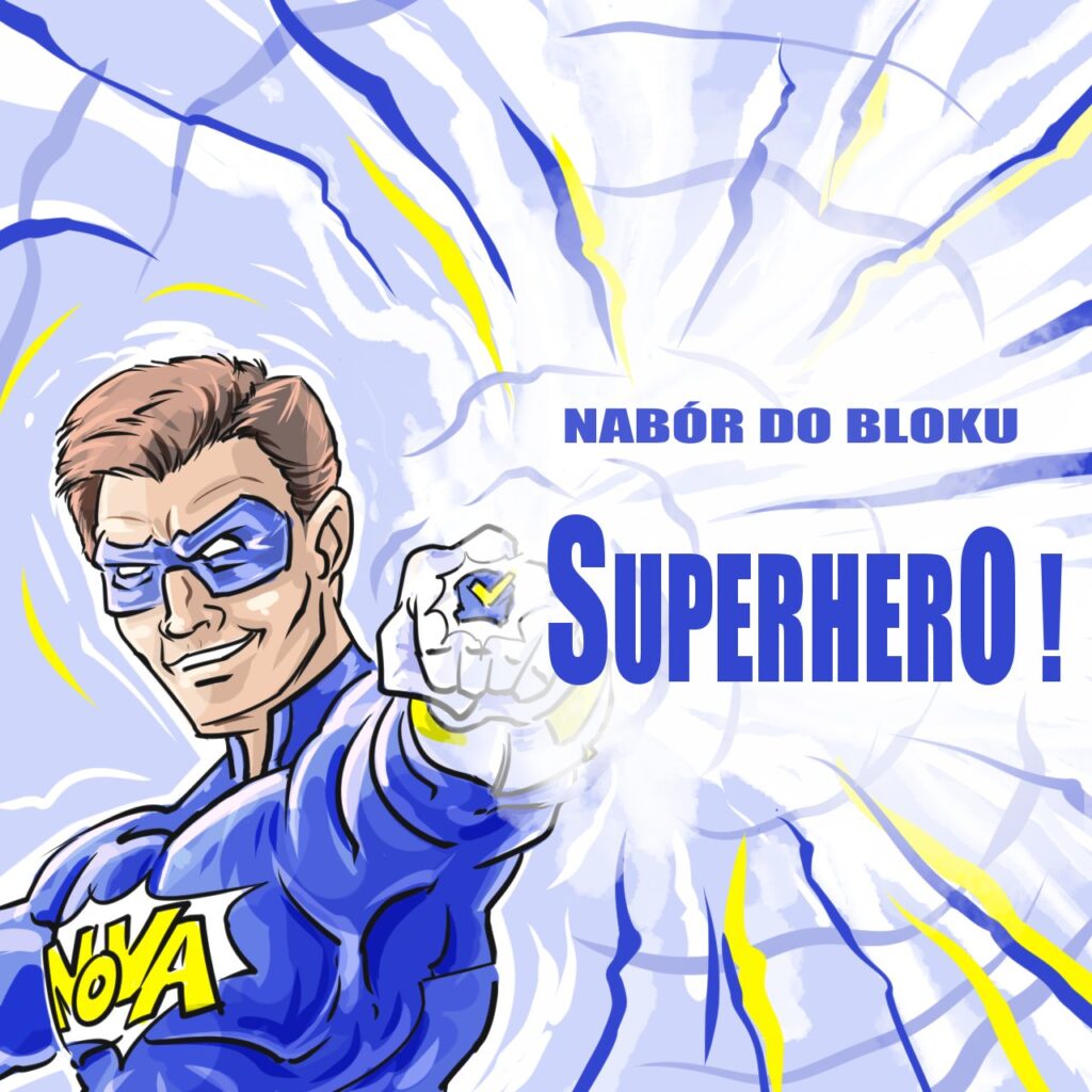 Nabór do bloku superhero
