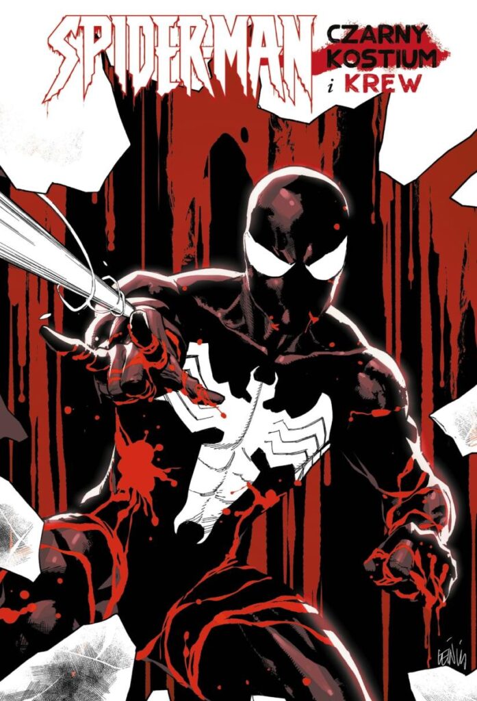 Spider-Man Czarny kostium i krew