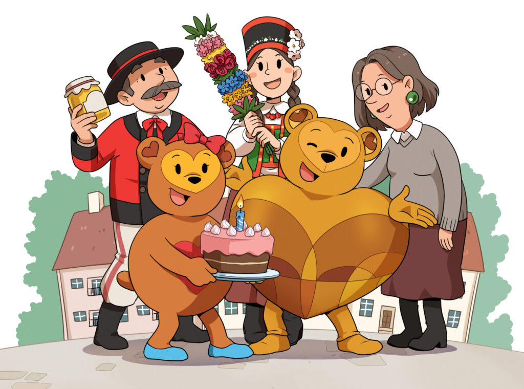 Urodziny misia Bursztynka spotkanie