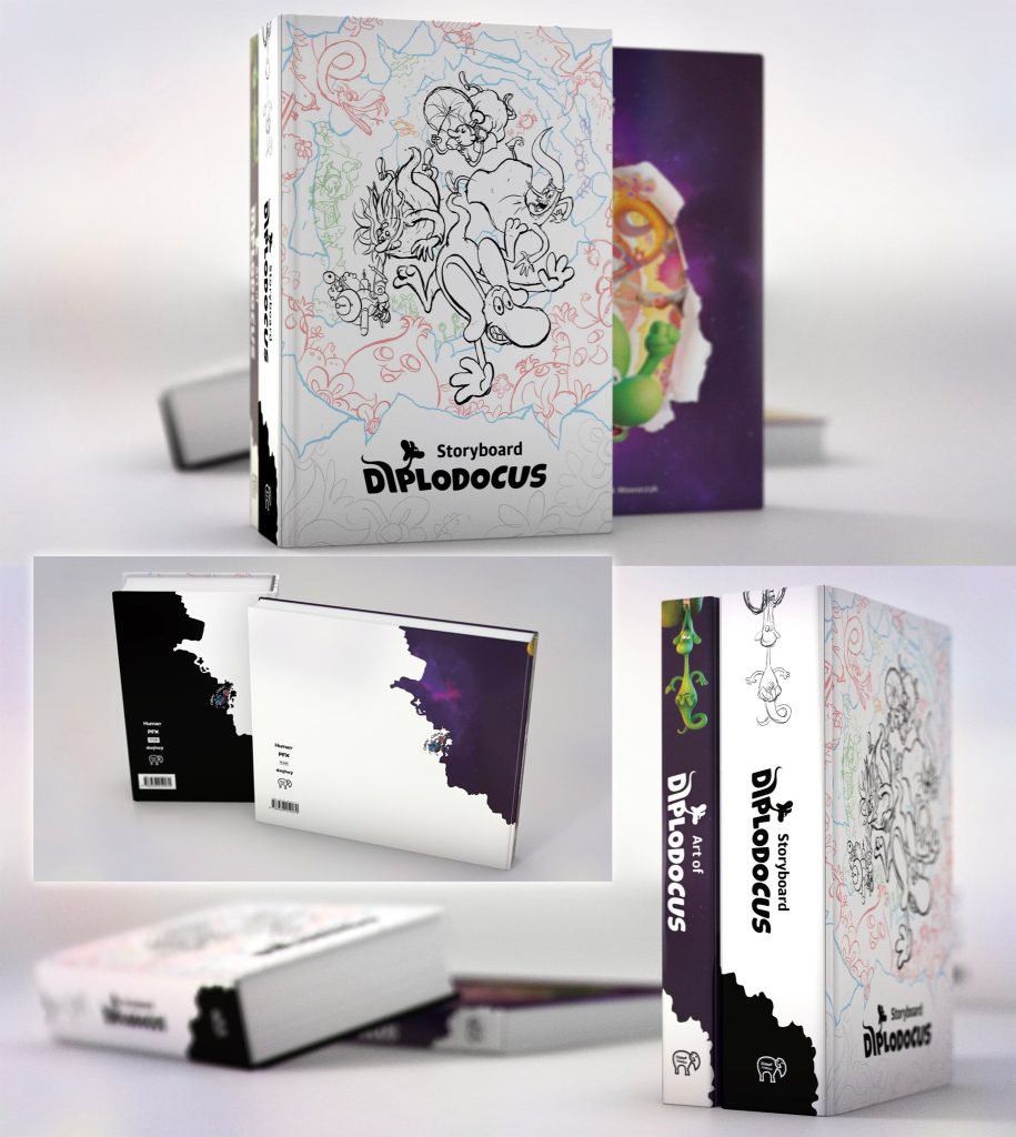 Nadchodzą artbooki ze Smokiem Diplodokiem 2 Nadchodzą artbooki ze Smokiem Diplodokiem 1
