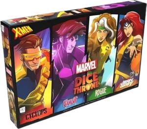 Marvel Dice Throne: X-Men. Box 1 (Iceman, Psylocke, Storm, Wolverine)
