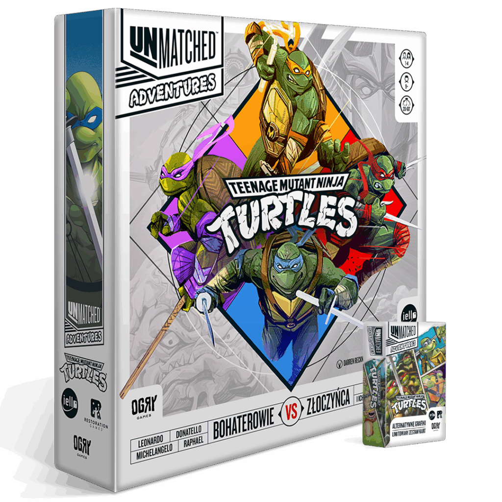 Unmatched Adventures Teenage Mutant Ninja Turtles PL