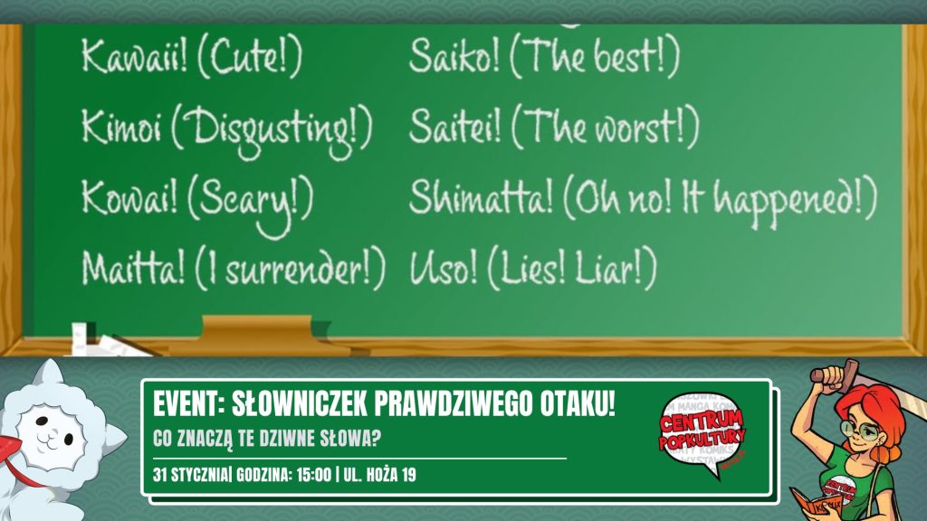 Yatta słowniczek prawdziwego otaku