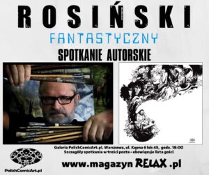 Grzegorz Rosinski polishcomicsart spotkanie