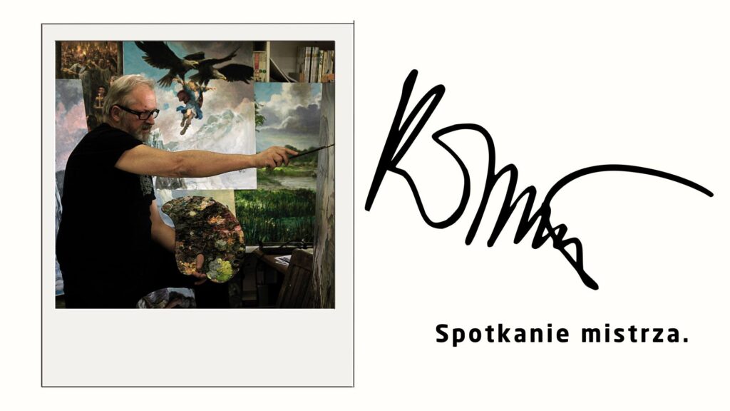 Grzegorz Rosiński SPotkanie mistrza