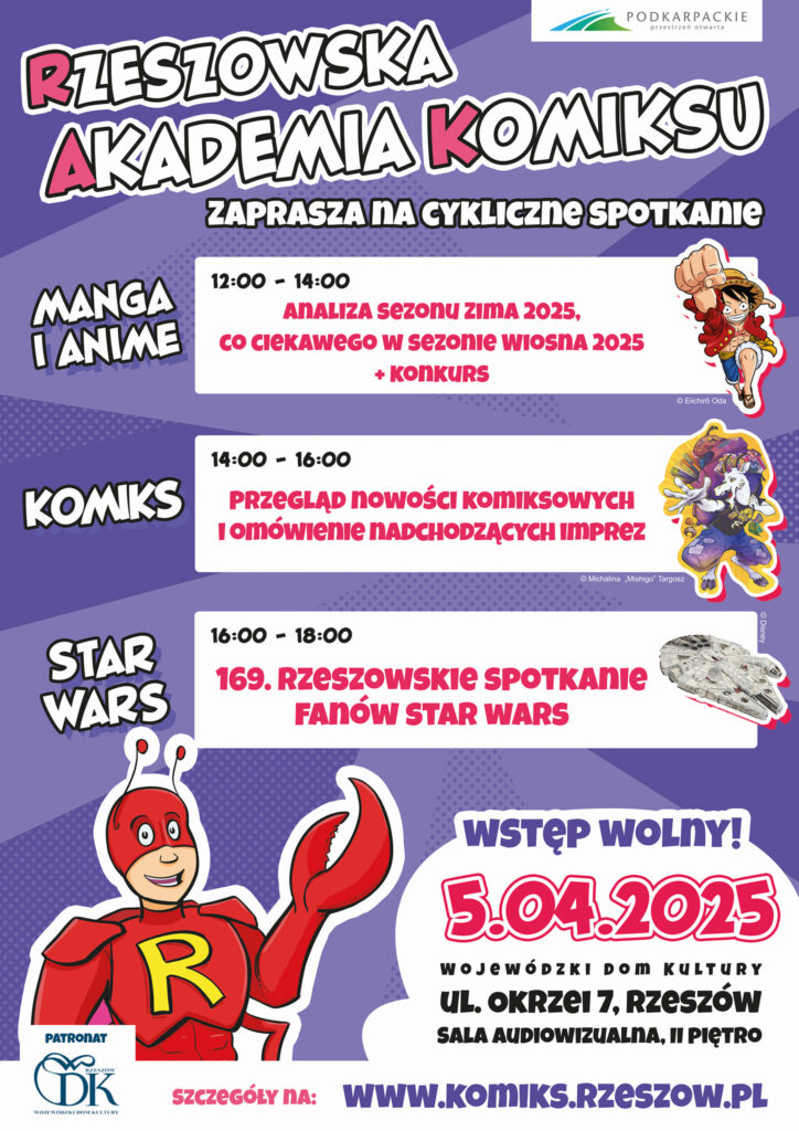 Rzeszowska akdaemia komiksu 042025