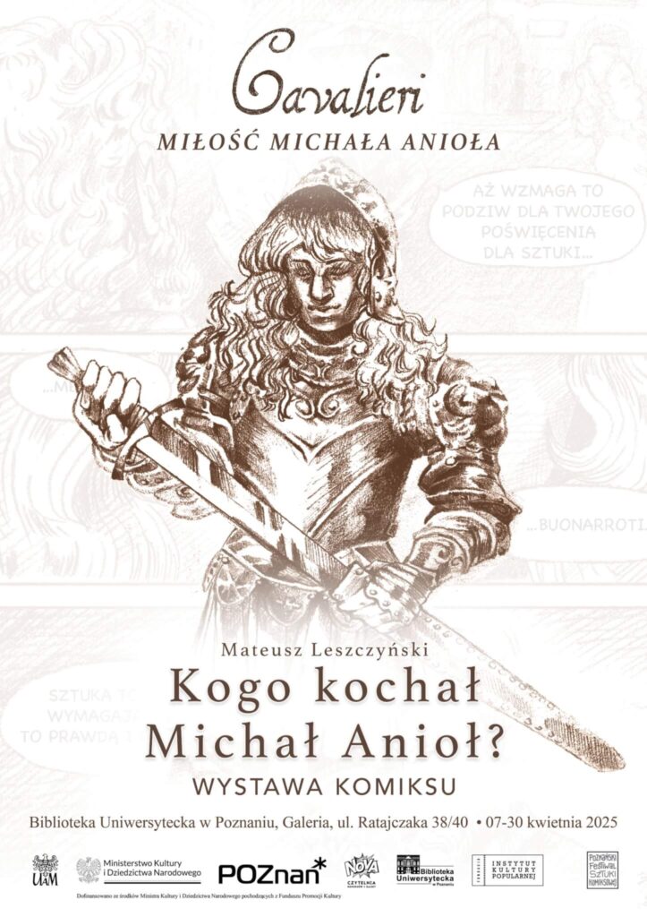Wystawa komiksu Cavalieri Mateusza Leszczyńskiego