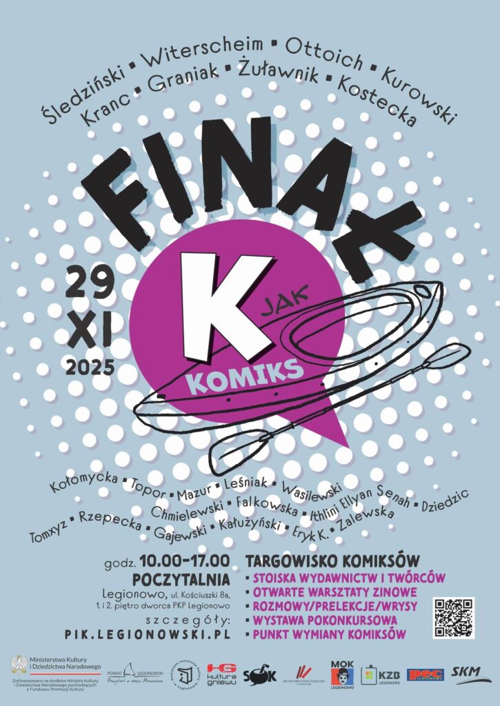 K Jak komiks final poster