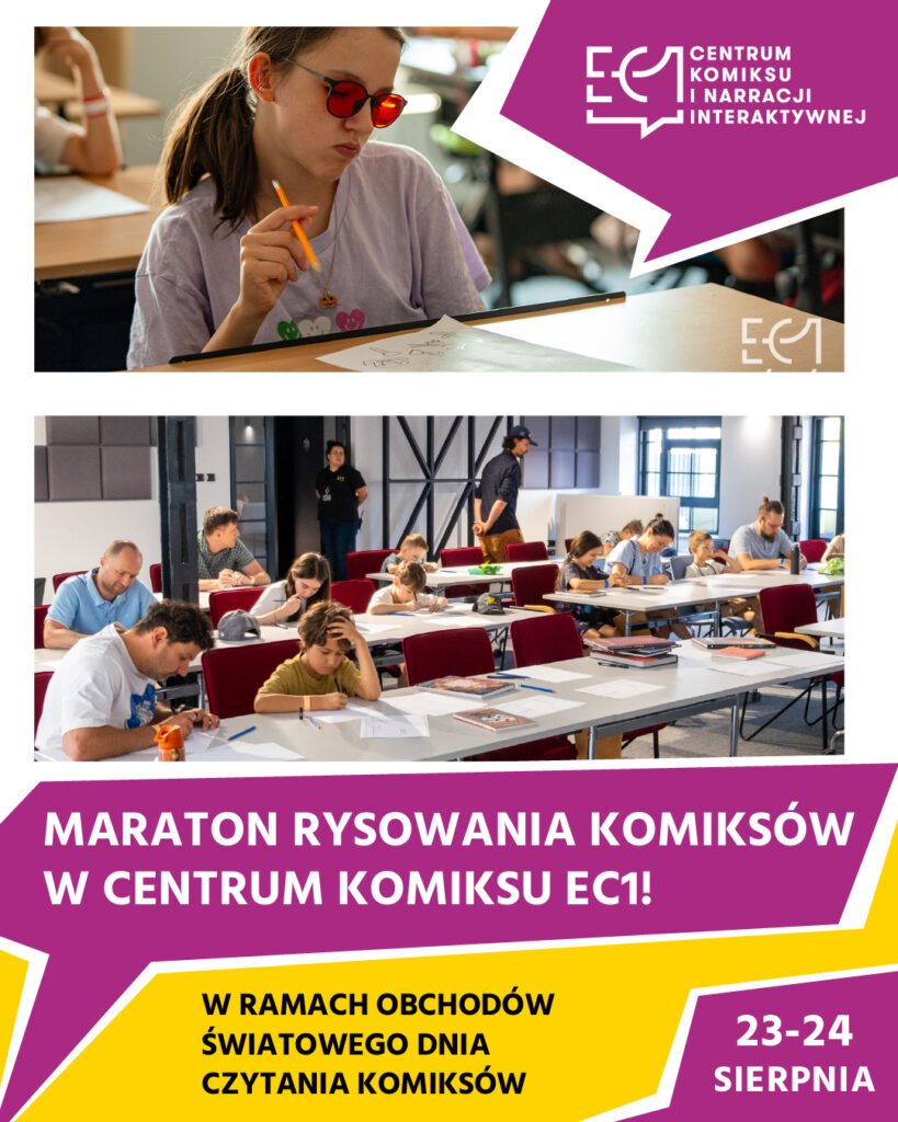 Maraton rysowania komiksów EC1