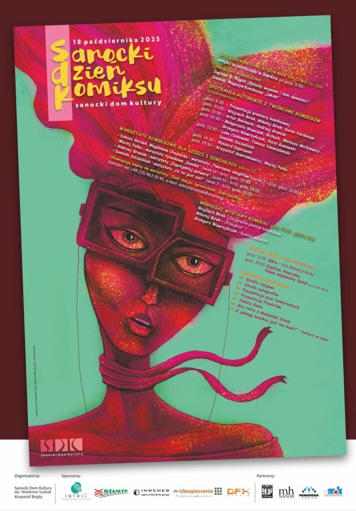 Sanocki dzien komiksu 2025 plakat
