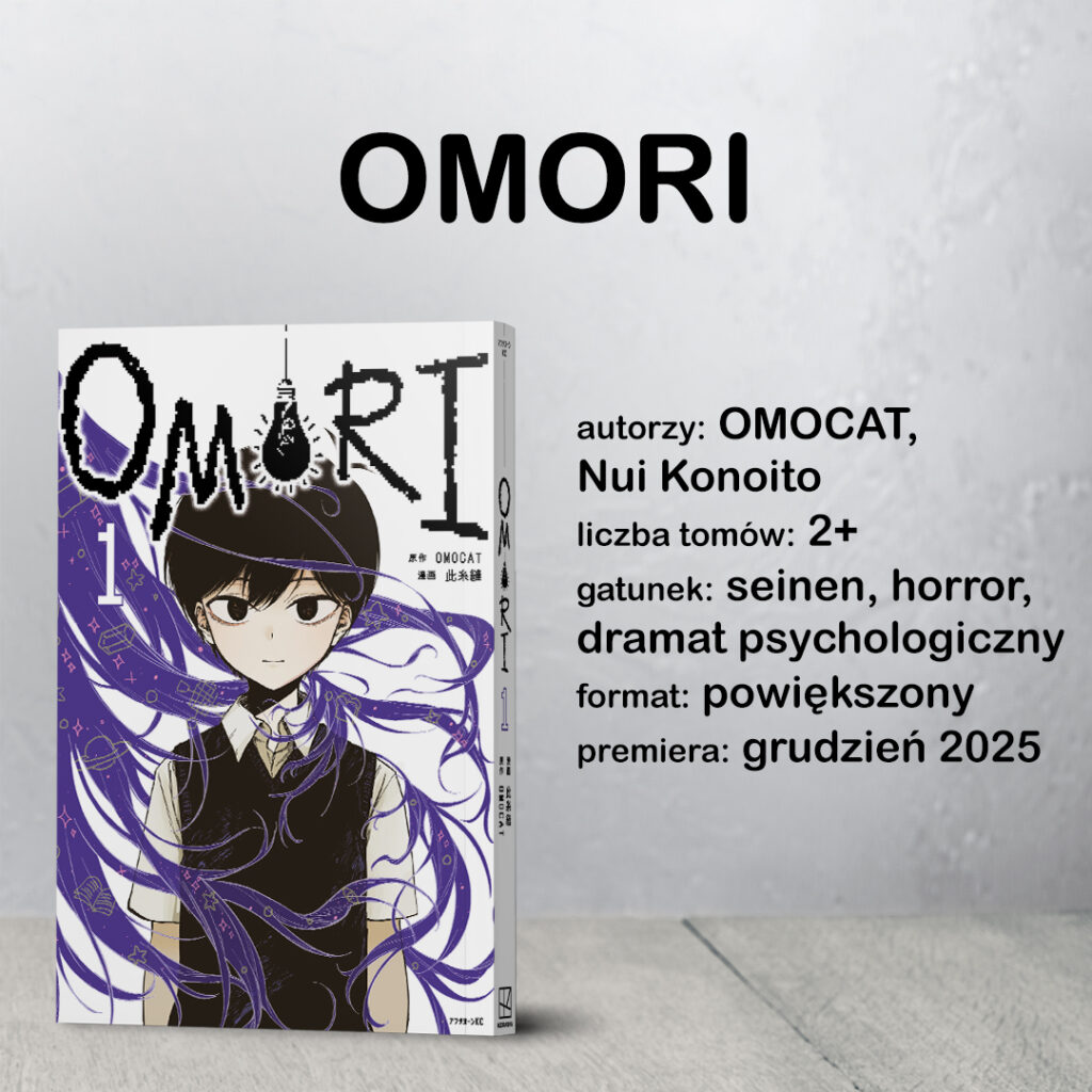 Kotori zapowiada „OMORI” – mangową adaptację gry wideo 1