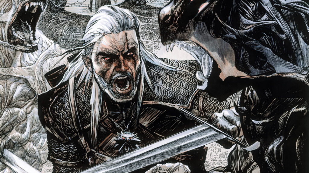 komiksowa historia wiedzmina