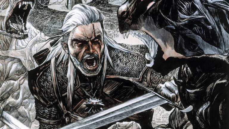 komiksowa historia wiedzmina