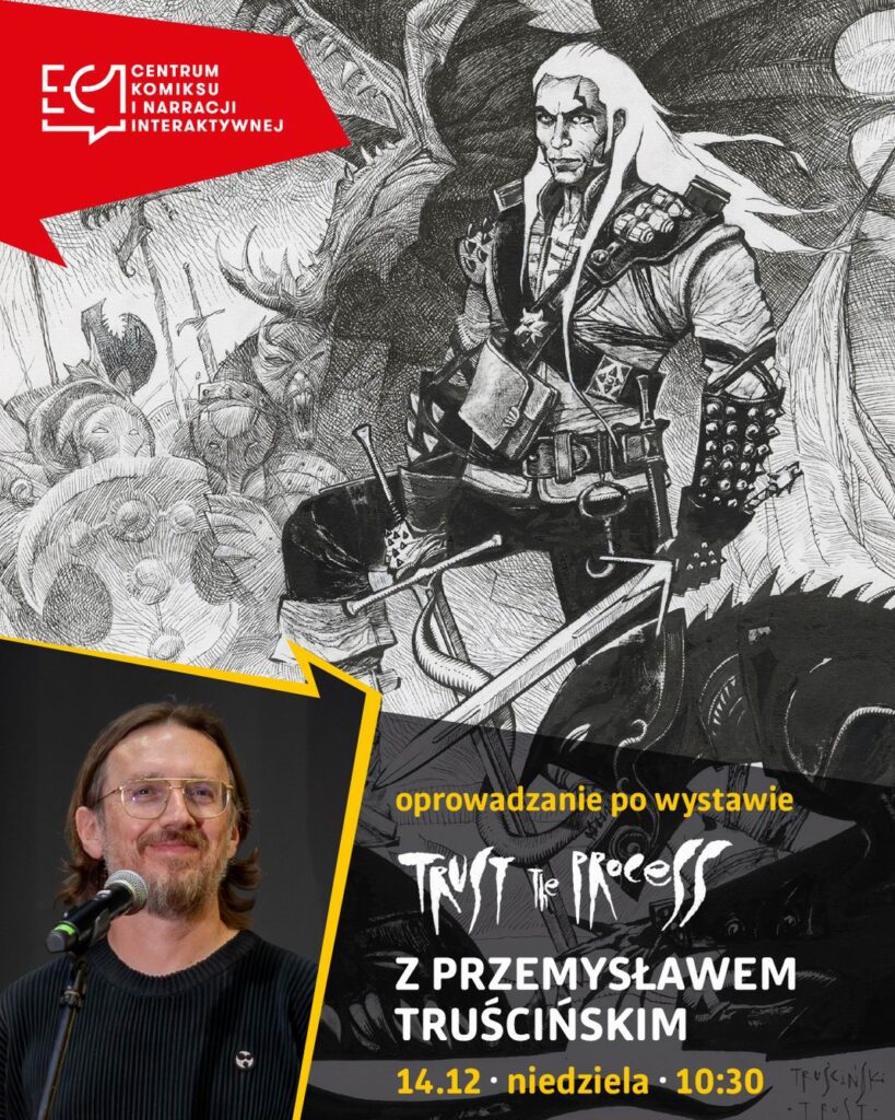 Oprowadzanie kuratorskie po wystawie „TRUST the process” z Przemysławem Truścińskim 3