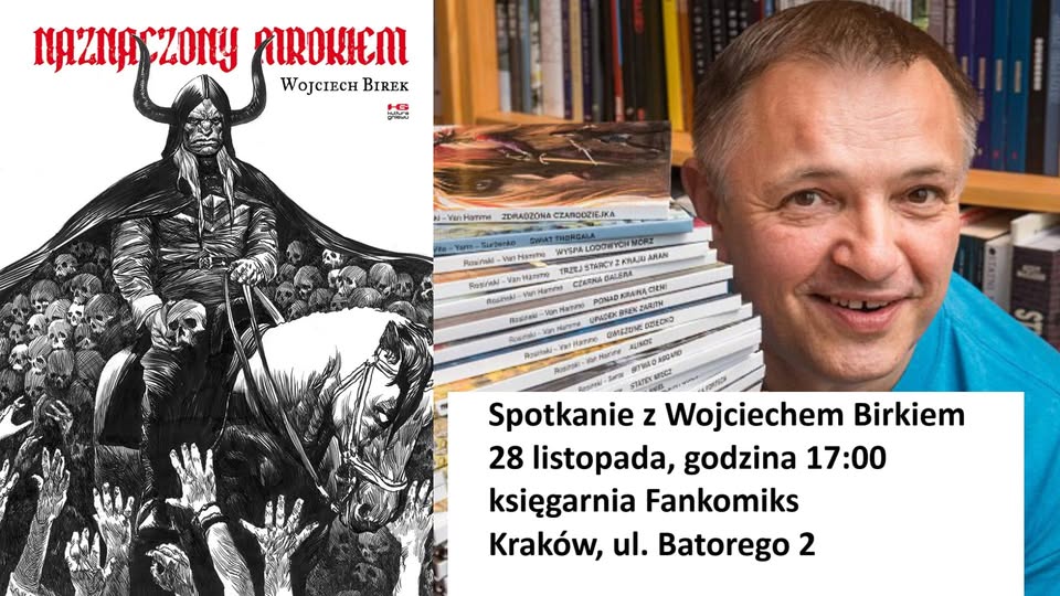 Spotkanie autorskie z Wojciechem Birkiem