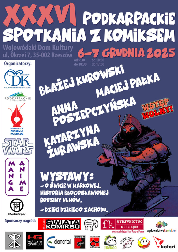 XXXVI podkarpackie spotkanie z komiksem