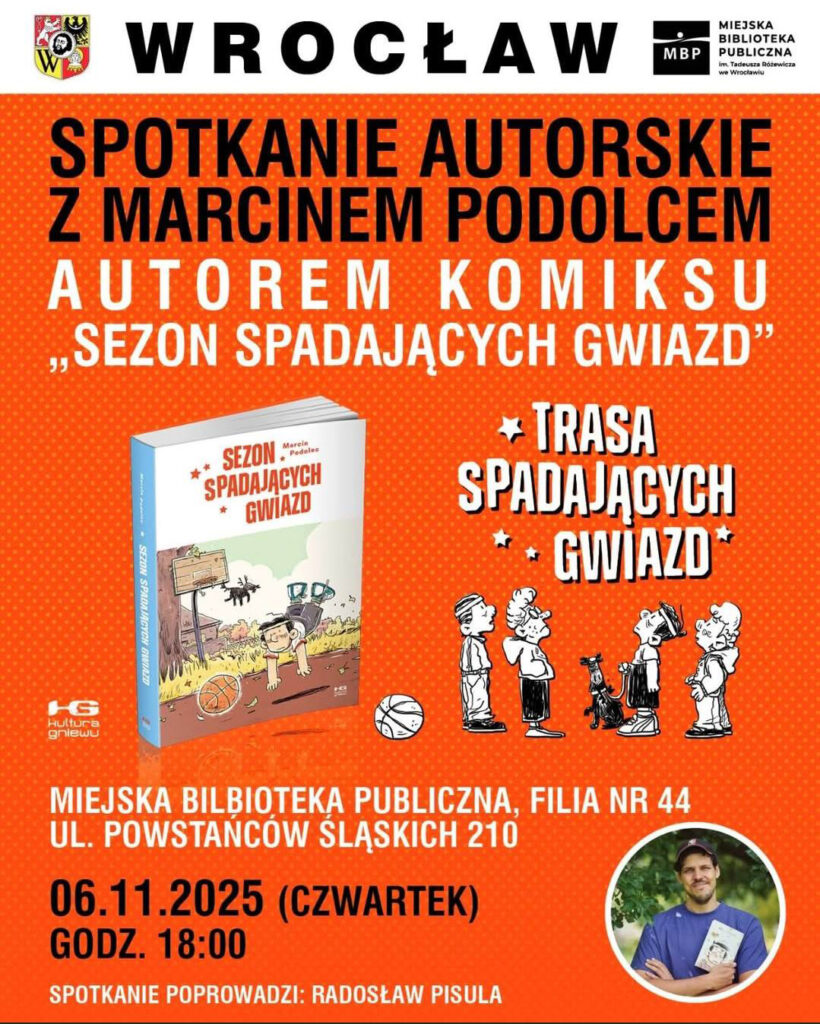 spotkanie z marcinem podolcem wroclaw