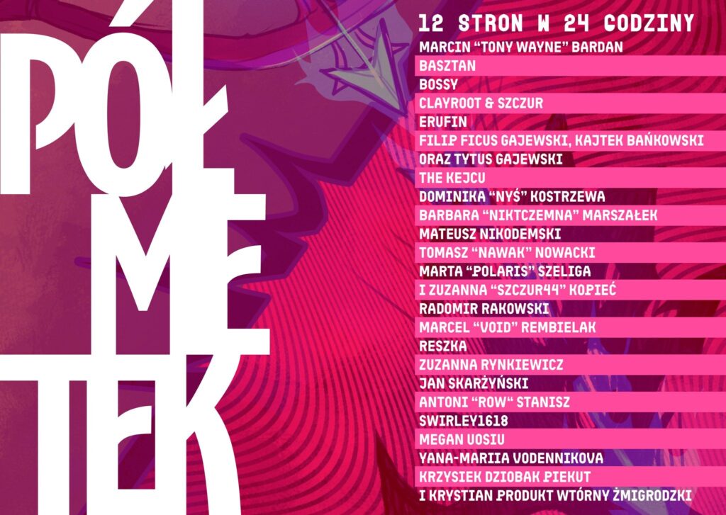 24h maraton komiksywy zin 2025 2