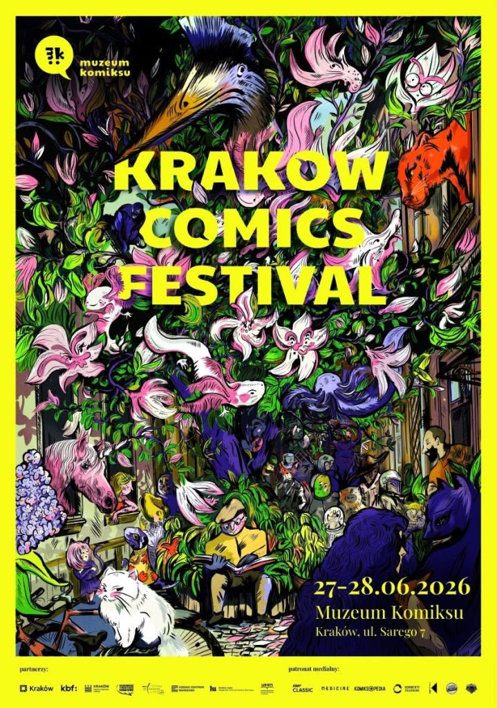 Kraków COmics Festival 2026 plakat