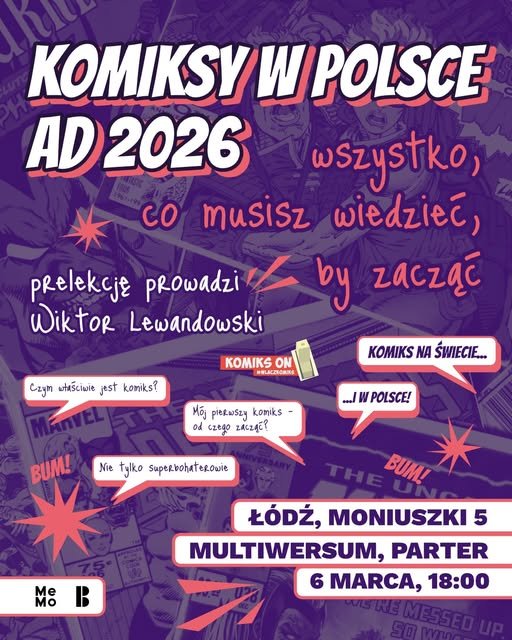 Mediateka memo spotkanie komiks on 1