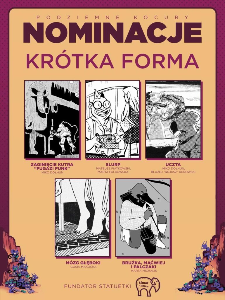 Ogłoszono nominacje do Nagród Podziemne Kocury 2025 9