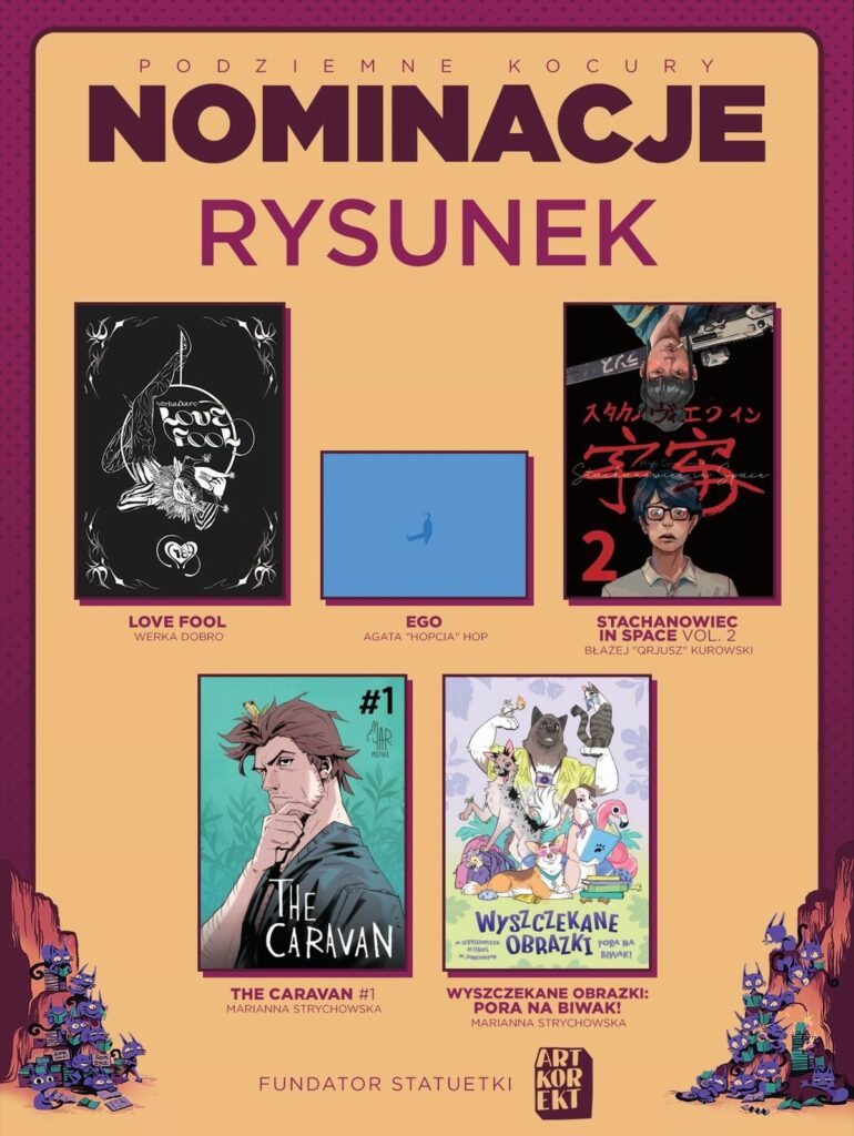 Ogłoszono nominacje do Nagród Podziemne Kocury 2025 13