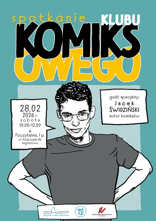 Spotkanie z Jackiem Świdzińskim klub komiksowy