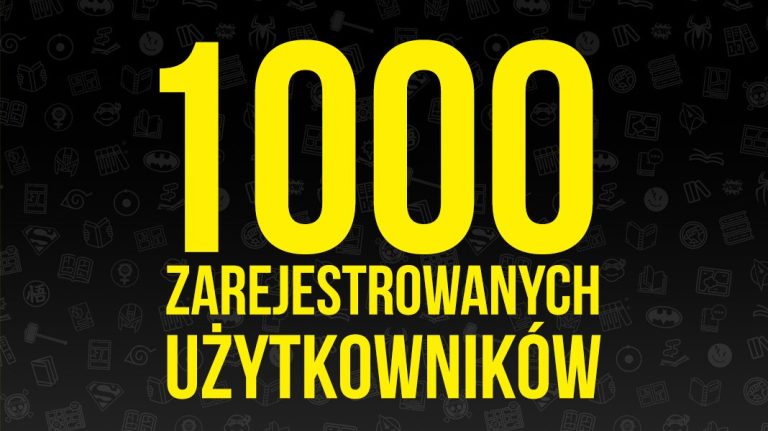 1000 zarejestrowanych uz